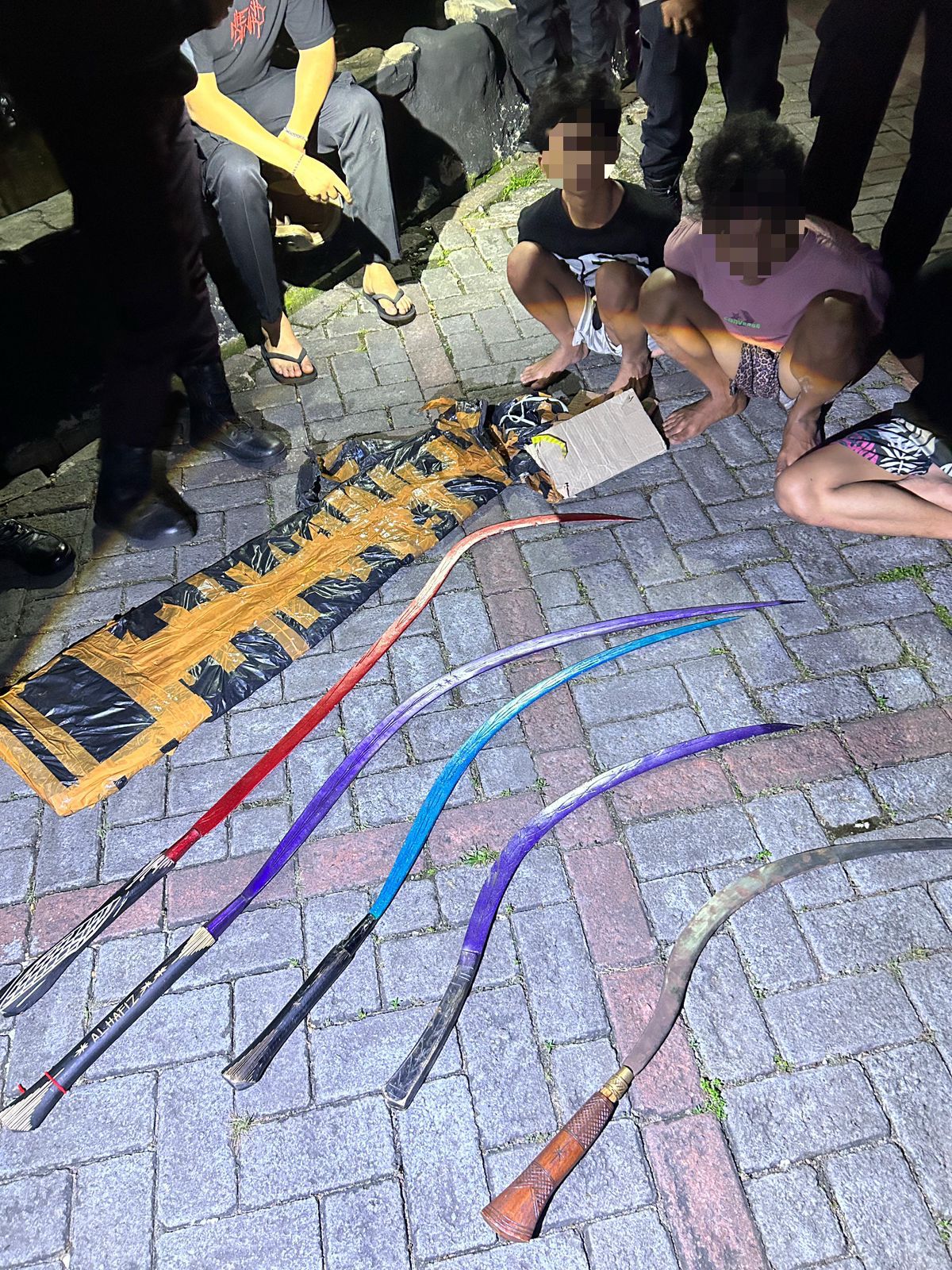 Polisi Gagalkan Tawuran Remaja di Kemayoran, Lima Sajam Diamankan