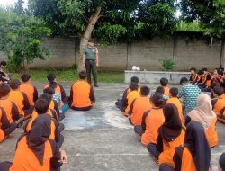 SMPN 5 Kota Kediri Gandeng Koramil 0809/02,  Para Siswa Digembleng untuk Penguatan Mental