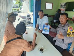 Operasi Patuh Semeru 2025, Polsek Pesantren Sasar Warung Warga dan Layanan SKCK untuk Edukasi Tertib Lalu Lintas