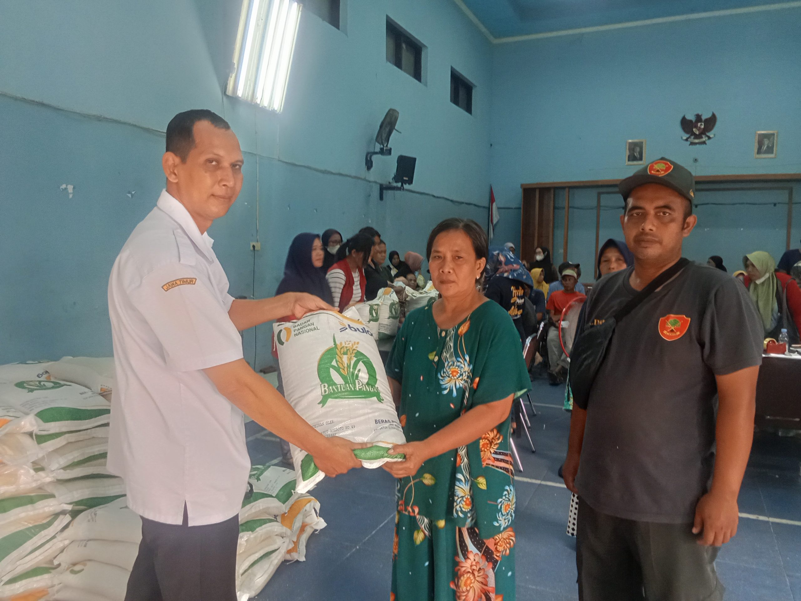 Sebanyak 597 KPM di Banaran Terima Bantuan Beras BPNT Penebalan Periode Juni–Juli