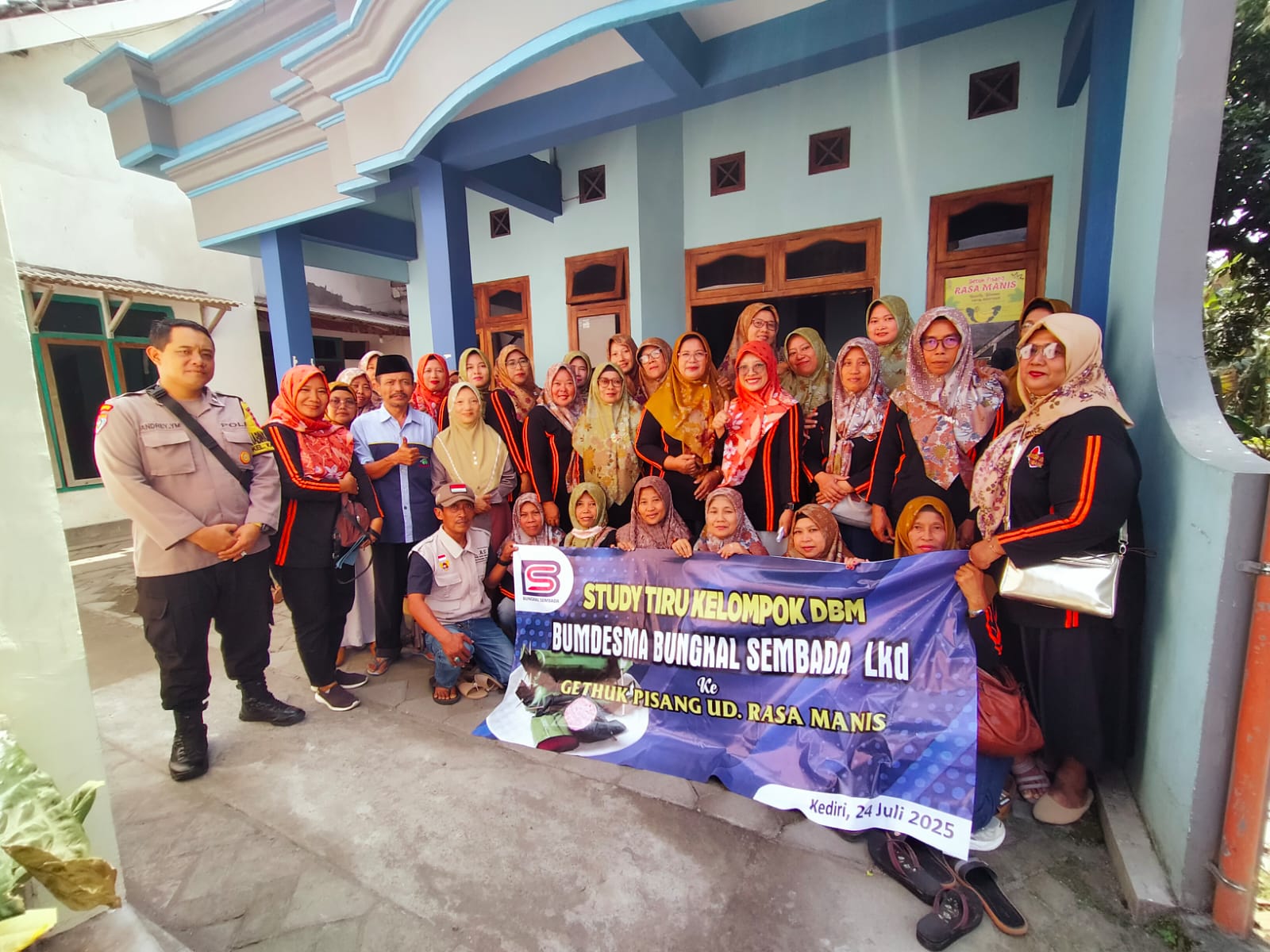 Tiga Pilar Kelurahan Kaliombo Terima Kunjungan BUMDesma Bungkal, Tegaskan Pentingnya Kamtibmas