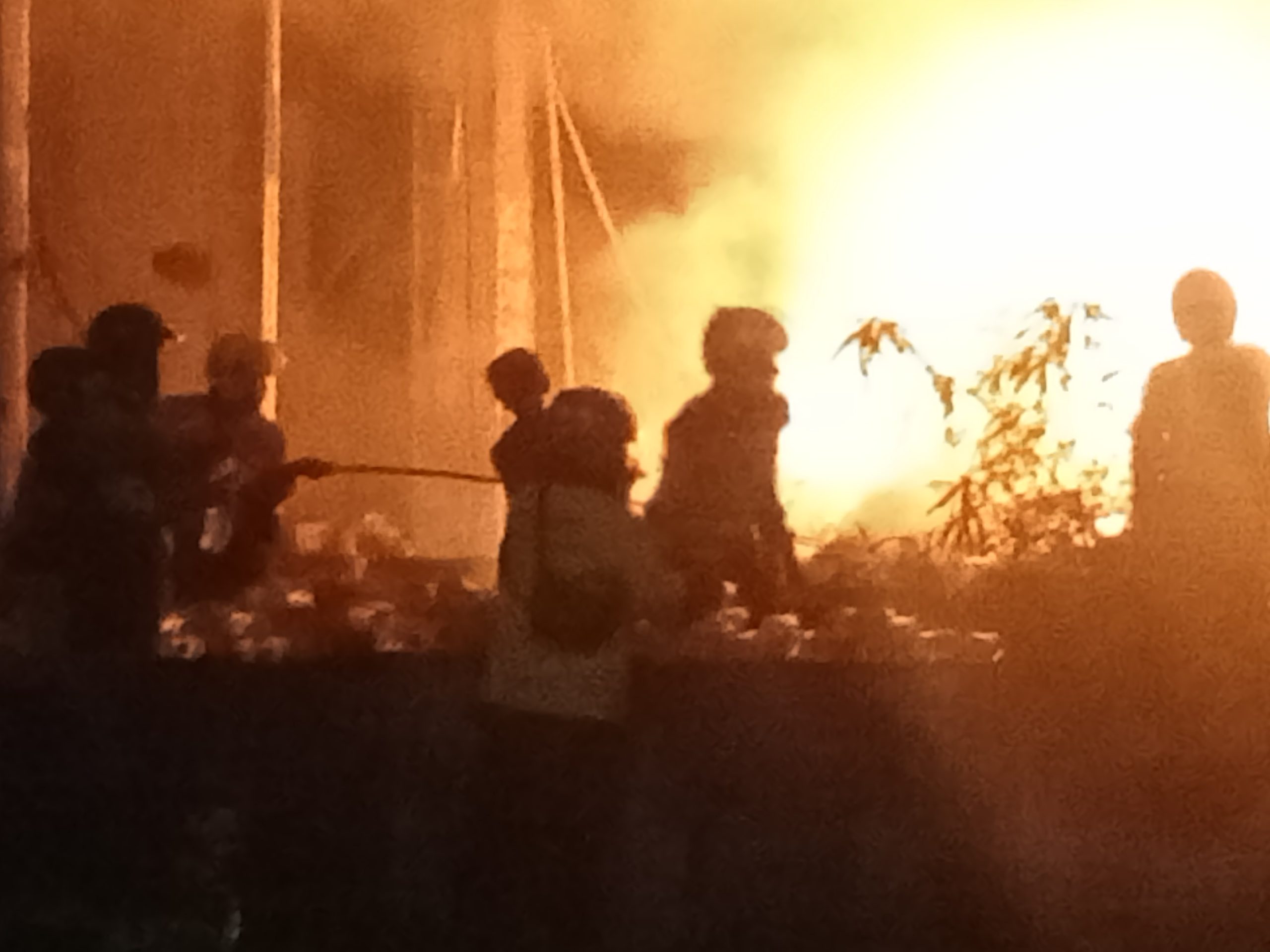 Bangunan Kosong di Simpang Jalan Doho Kediri Terbakar, Diduga Ulah ODGJ