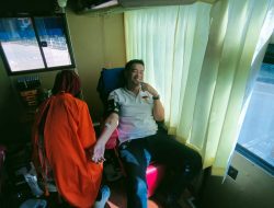 PMI Kediri Gelar Donor Darah di PG Mrican, Karyawan Antusias Berpartisipasi