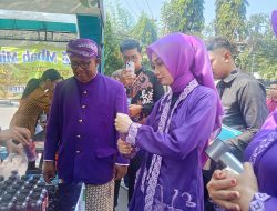 Kulineran di HUT ke-1146 Kota Kediri, 46 Stan Ramaikan Area Balai Kota dengan Sistem Pembayaran Non Tunai