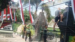 Sambut HUT RI ke-80 dan HUT TNI, Koramil 0809-02 Pesantren Percantik Markas