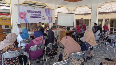 Angka Stunting di Kecamatan Semen Capai 7,7 Persen, Rembug Lintas Sektor Sepakati Langkah Menuju Zero Stunting