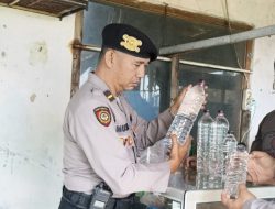 Jual Arak Tanpa Izin, Warga Bandar Lor Ditangkap Petugas Polsek Semen