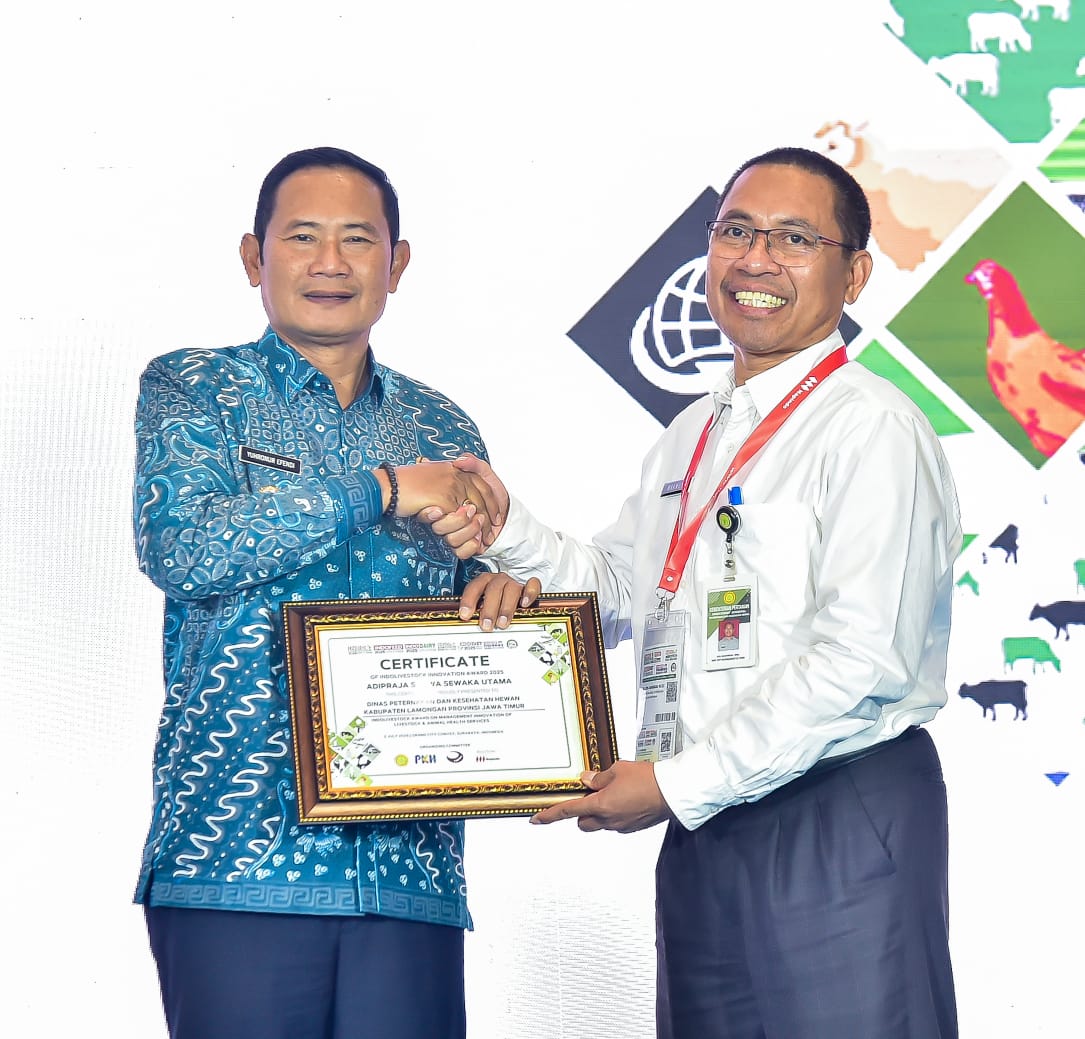 Lamongan Raih Juara I Indolivestock Innovation Awards 2025, Buktikan Ketangguhan di Sektor Peternakan