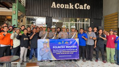 Satlantas Lamongan dan Korlantas Polri Ajak Komunitas Tingkatkan Kesadaran Lalu Lintas