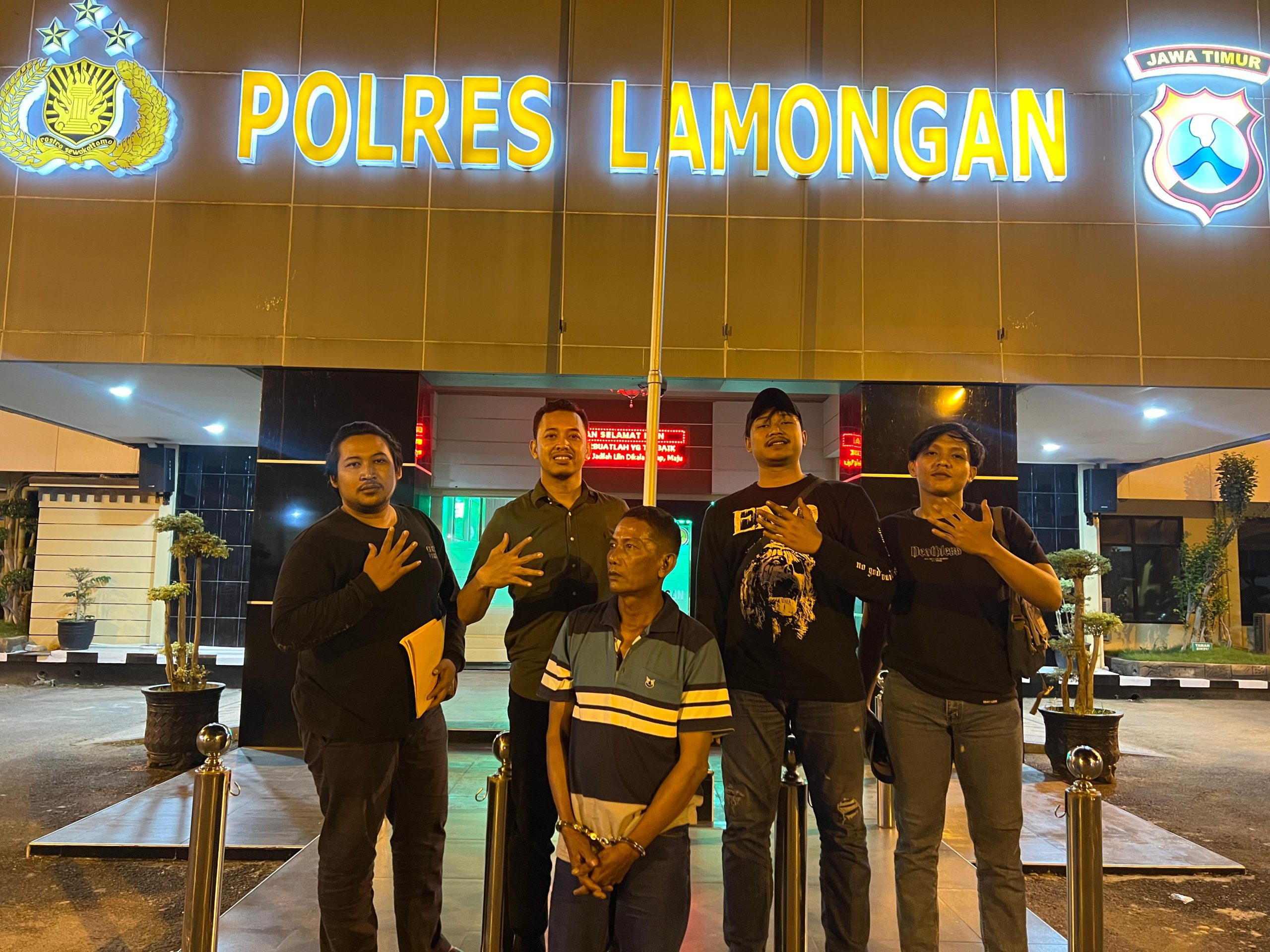 Setubuhi Gadis Dibawah Umur Hingga Hamil 8 Bulan, Pria Paruh Baya di Brondong Lamongan Diringkus