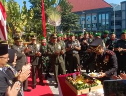 79 Tumpeng Meriahkan Puncak Hari Bhayangkara ke-79 Polres Batu