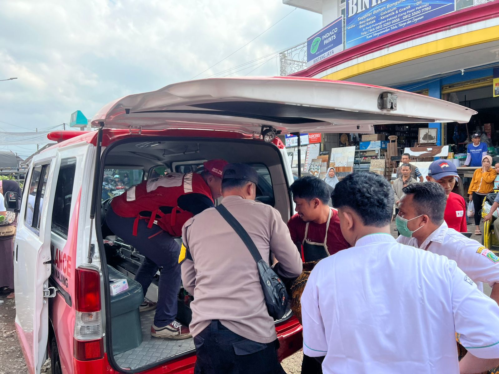 Kronologi Pedagang di Pasar Pakisaji Meninggal Mendadak