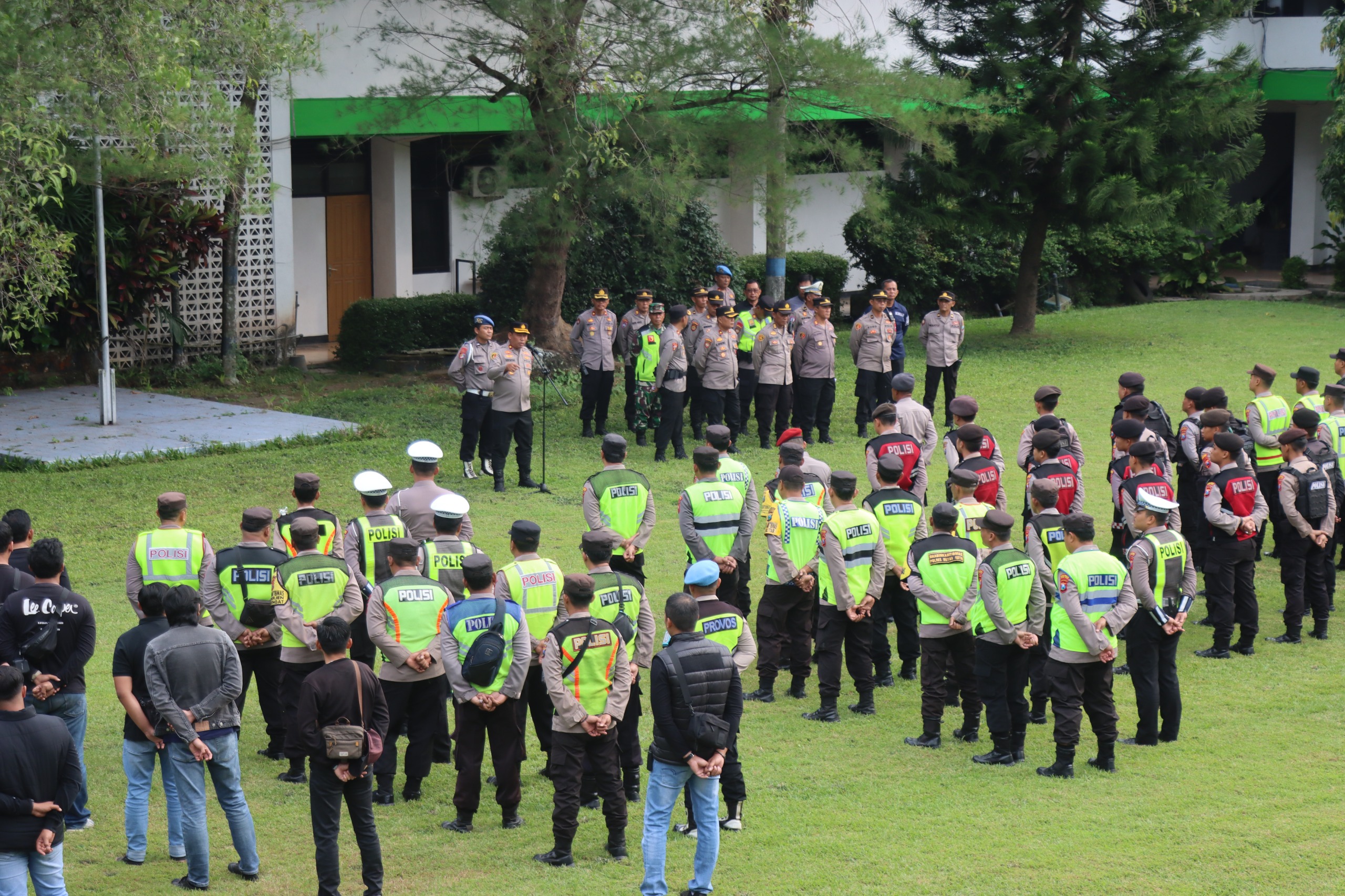Amankan Sah-sahan Parluh 16 PSHT, Polres Blitar Kota Kerahkan 734 Personel Gabungan