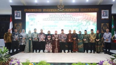 Kodim 0814 Jombang Berganti Komando, Pisah Sambut Digelar Penuh Kehangatan