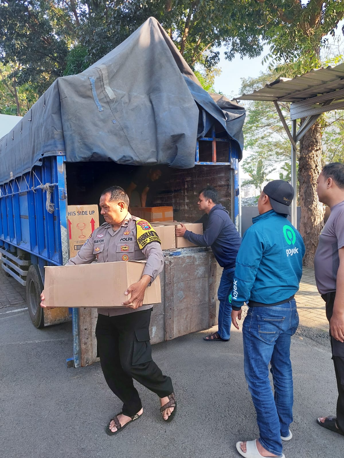 Polsek Jogoroto Gagalkan Distribusi Ratusan Botol Arak Bali