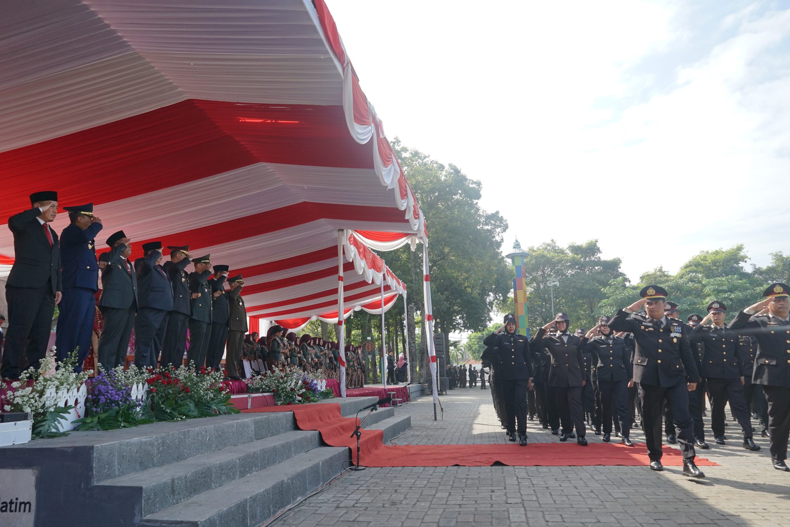 Kapolres Jombang Tegaskan Komitmen Presisi di Hari Bhayangkara ke-79