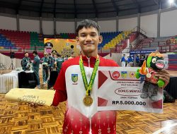 Dijegal di Awal, M Fananda Justru Persembahkan Emas untuk Kabupaten Kediri di Porprov Jatim IX 2025