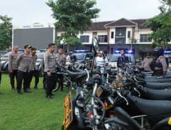 Jelang Pengesahan Warga Baru PSHT, Polres Jombang Perketat Kesiapan Personel