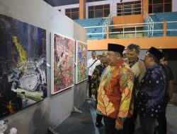 GOR Merdeka Jadi Galeri Seni, KOPI Jombang Gelar Pameran Lukisan Bertema Metafora