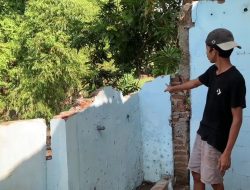 3 Rumah di Mojoagung Terancam Longsor, Dapur dan Kamar Mandi Menggantung di Atas Sungai