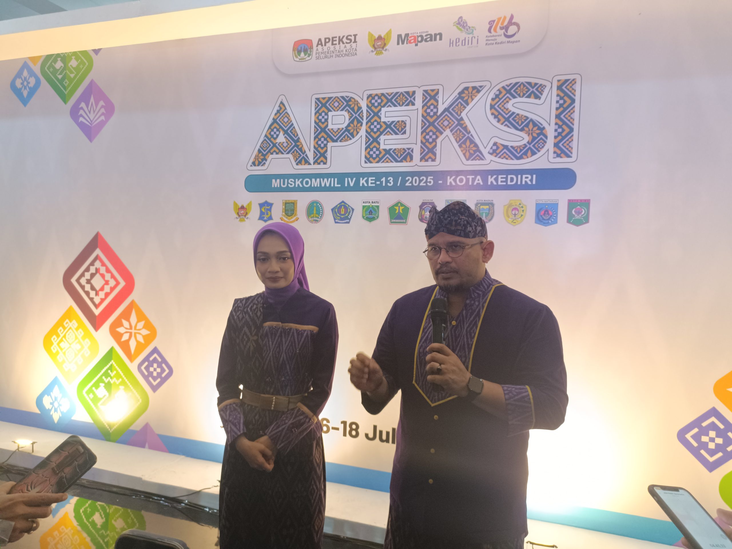 Muskomwil IV APEKSI ke-13 Resmi Dibuka, Wali Kota Kediri Angkat Potensi Daerah