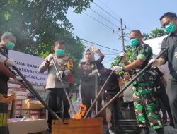 Tegas! Kejari Jombang Musnahkan Bukti 106 Perkara Pidana, Ajak Warga Perangi Narkoba