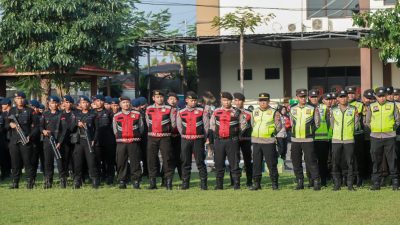 Polres Jombang Kerahkan 453 Personel untuk Kawal Pengesahan PSHT