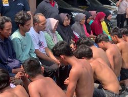 Pesta DJ Ilegal Dibubarkan di Wonosalam, 183 Remaja Diamankan Polisi