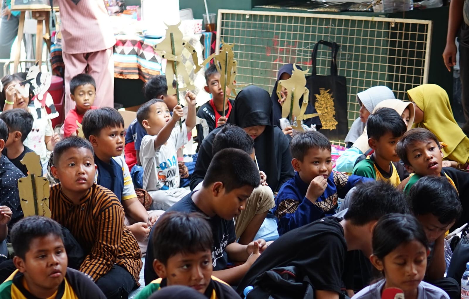 Lepas Gawai! Anak-Anak Jombang Rayakan Hari Anak Nasional dengan Wayang dan Dolanan Tradisional