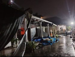 Rumah Warga Jantiganggong Dihempas Angin Kencang, BPBD Langsung Turun Tangan
