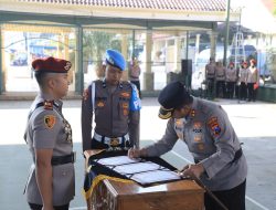 Kasat Reskrim Polres Kediri Berganti, AKP Joshua Peter Resmi Gantikan AKP Fauzy Pratama