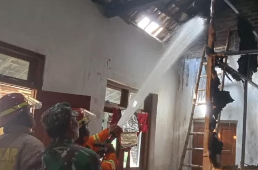 Rakit Sound System Sendiri, Rumah Warga di Pace Terbakar, Kerugian Capai Rp 15 Juta