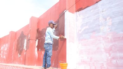 Jelang Bergulirnya Liga 1, Stadion Brawijaya Kota Kediri Mulai Dipercantik