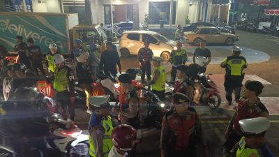 210 Pelanggar Ditindak, Polisi Kediri Kota Tegaskan Pentingnya Tertib Lalu Lintas