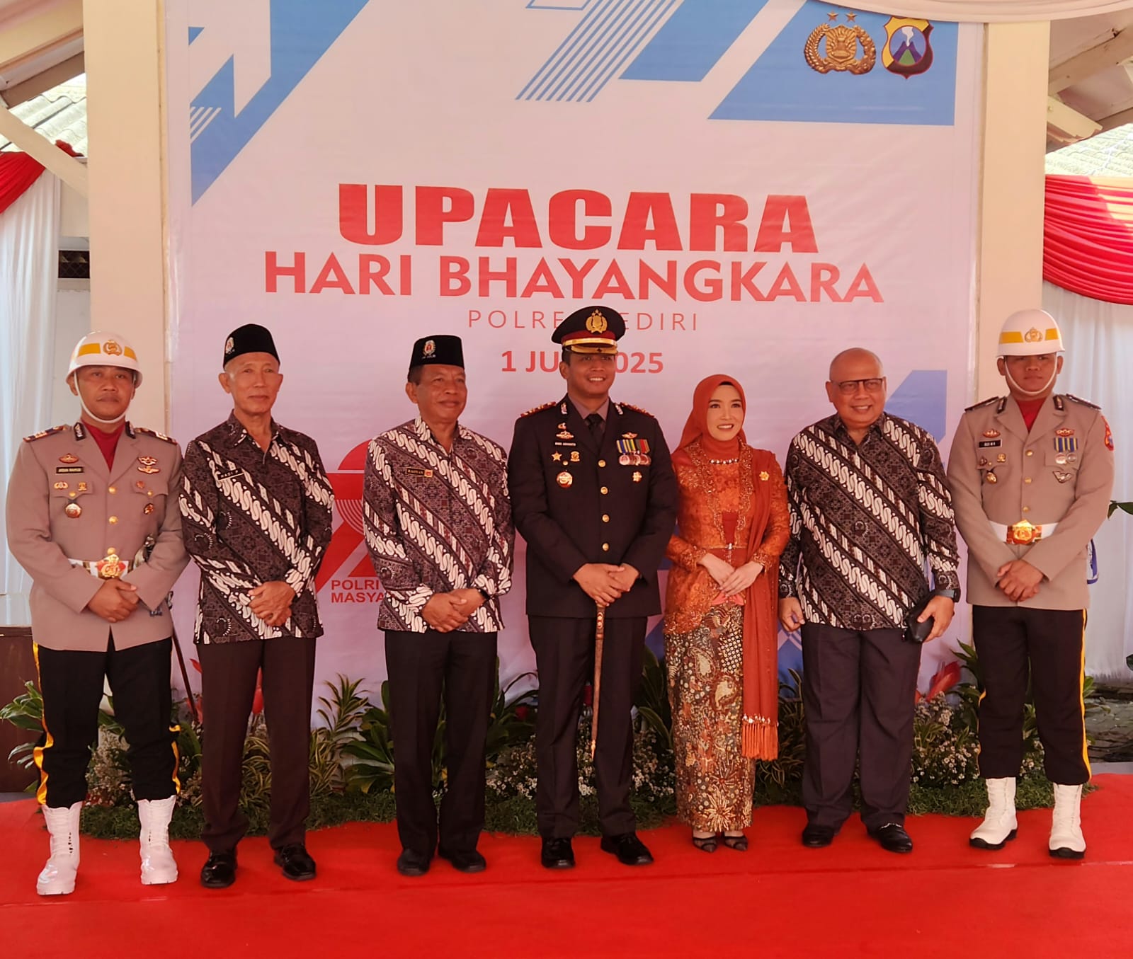 Hari Bhayangkara ke-79, Irjen Pol (Purn) Puji Hartanto Hadir Sebagai Tamu Istimewa di Kediri