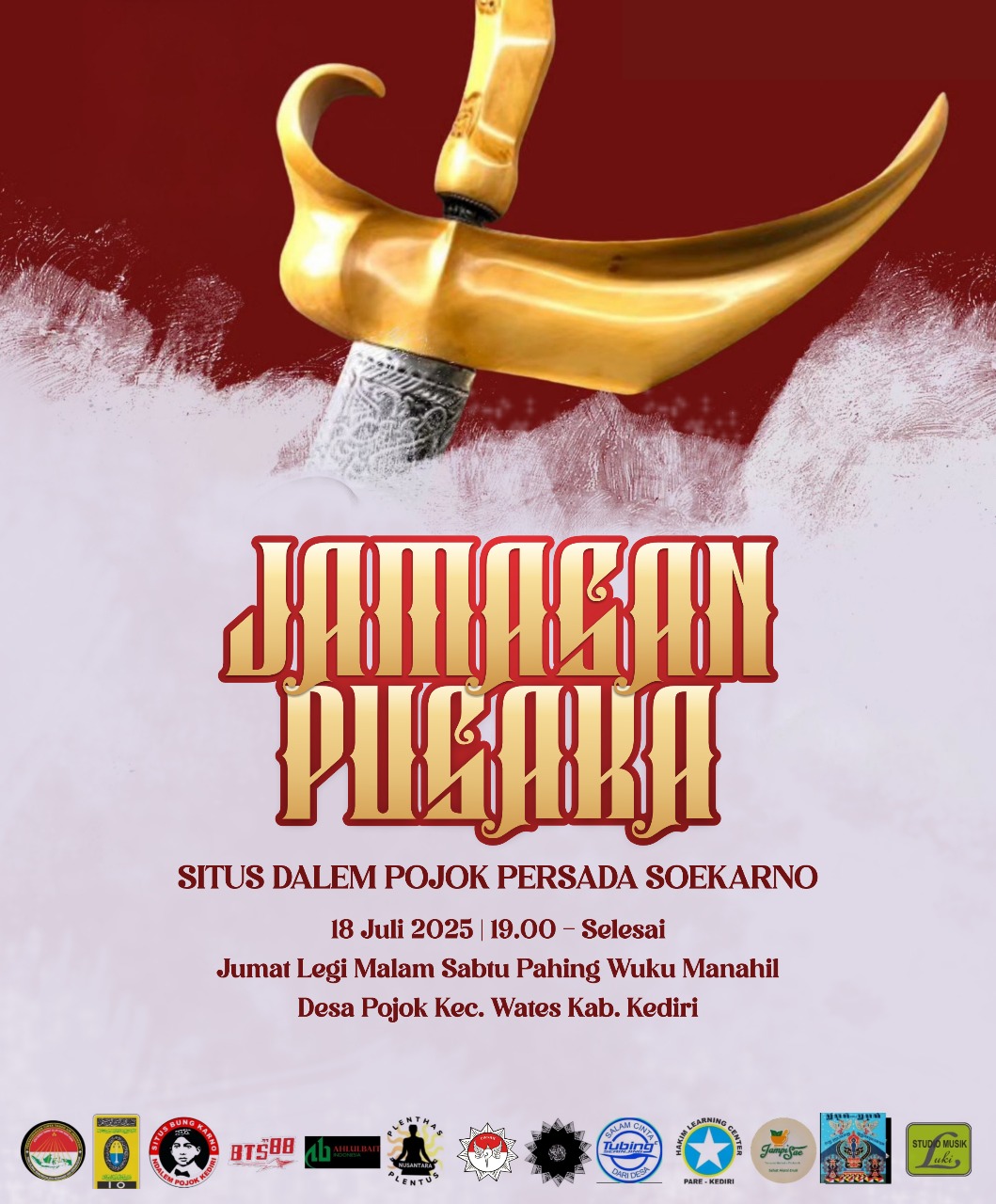 Jamasan Pusaka Bung Karno di Situs Persada Soekarno, Masyarakat Diajak Ikut Lestarikan Warisan Leluhur