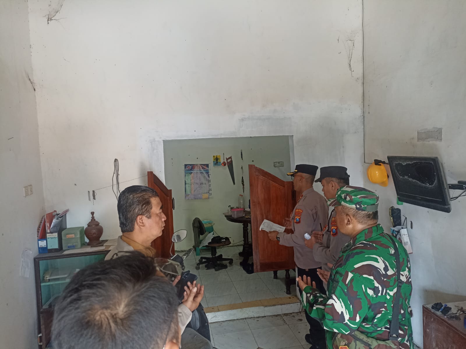 Kerangka Manusia Ditemukan di Rumah Warga Tamanan, Diduga Sudah Meninggal Sebulan