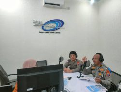 Lewat Udara, Satlantas Polres Nganjuk Gencarkan Sosialisasi Operasi Patuh Semeru 2025