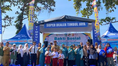 Hari Koperasi 2025 di Nganjuk Meriah, Wabup Trihandy Apresiasi Kemandirian Tanpa Dana APBD