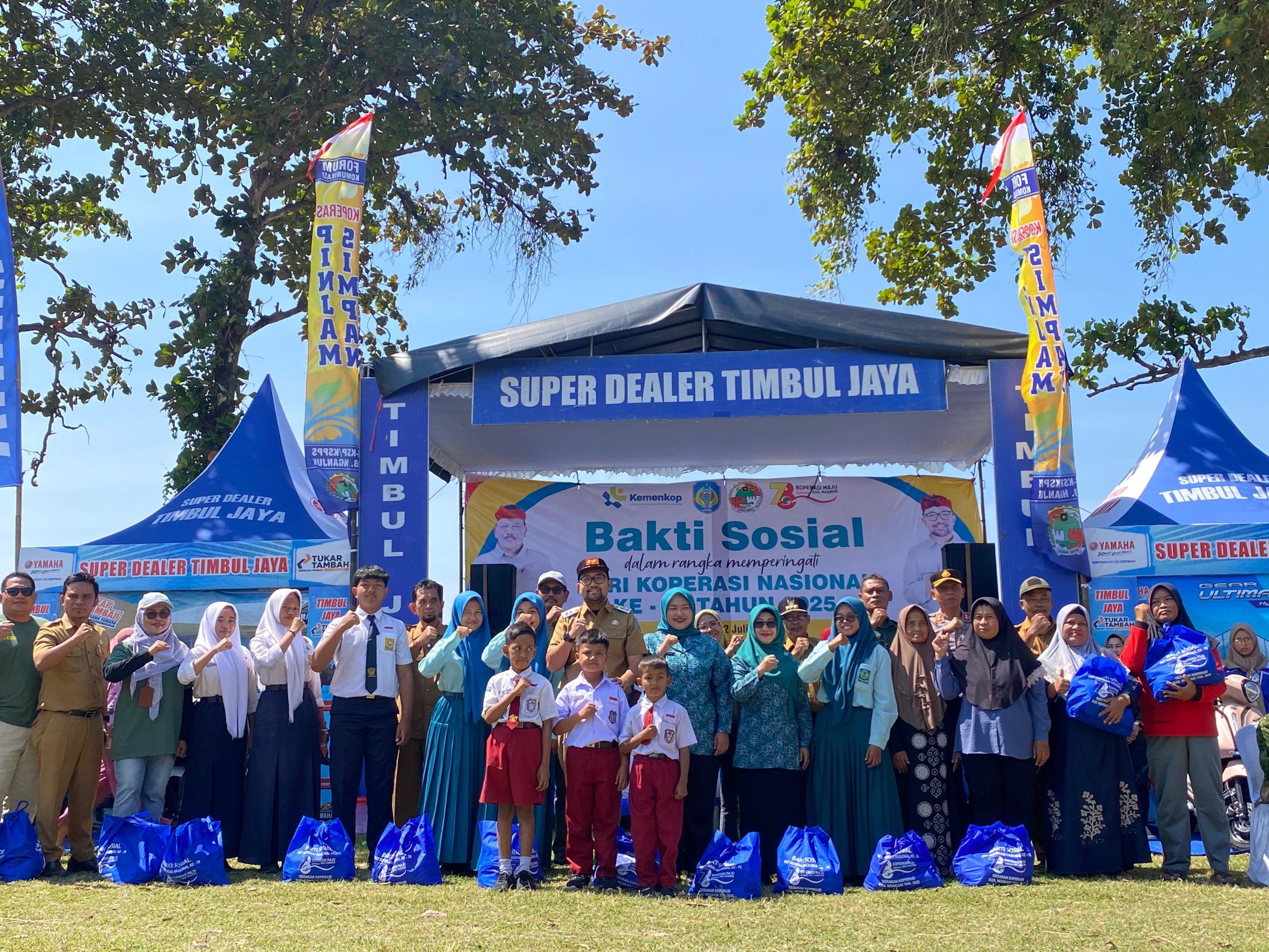 Hari Koperasi 2025 di Nganjuk Meriah, Wabup Trihandy Apresiasi Kemandirian Tanpa Dana APBD