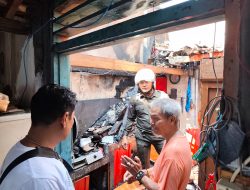 Lupa Matikan Kompor Gas, Rumah di Jalan Astokoro Ponorogo Dilalap Api. Kerugian Capai Ratusan Juta
