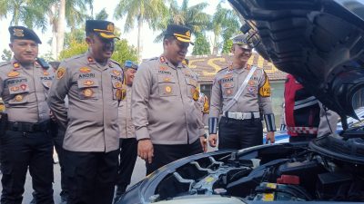 Jelang Operasi Patuh Semeru 2025, Polres Nganjuk Gelar Apel Pasukan, Ini Sasarannya