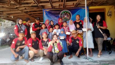 Akhir Bulan Suro, Komunitas SDN Nganjuk Gelar Santunan untuk Anak Yatim