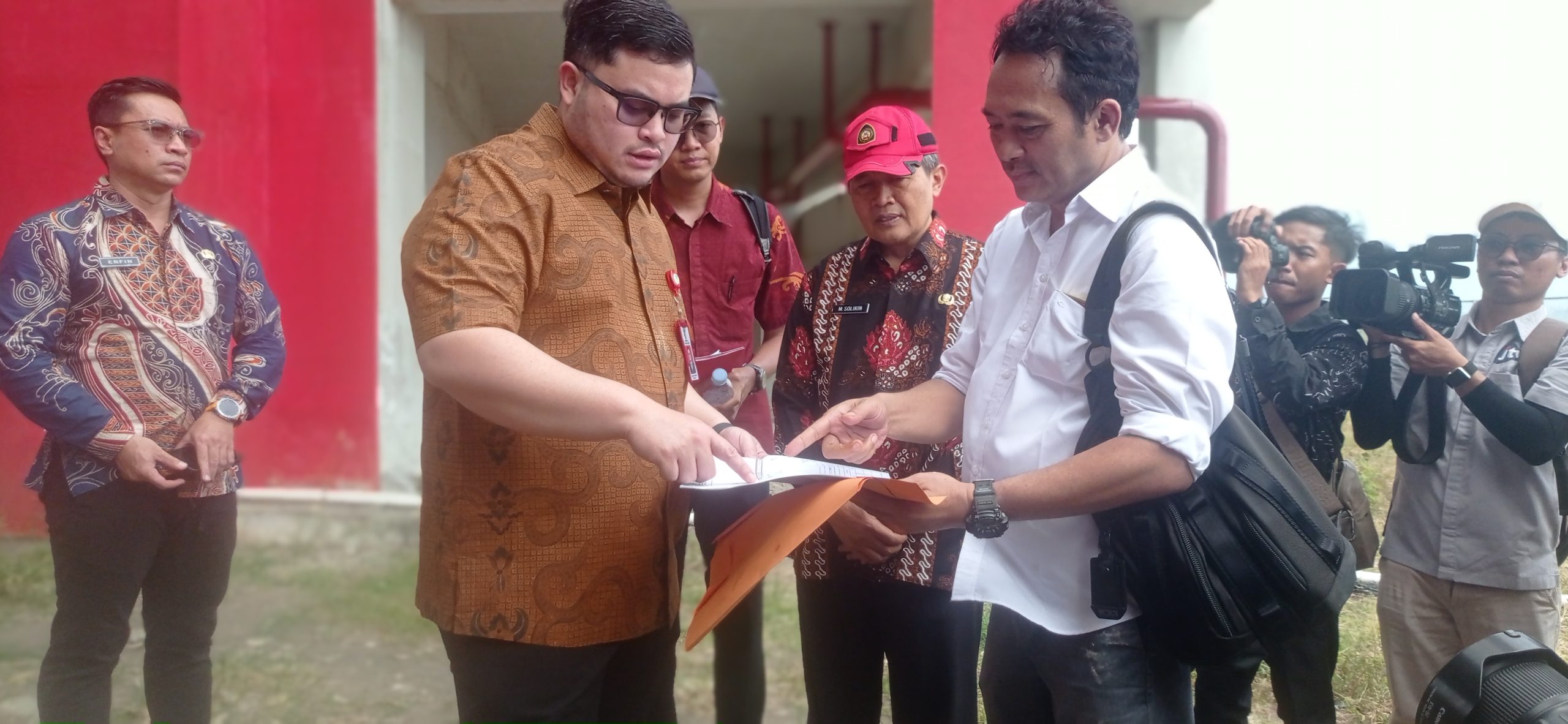 Bupati Dhito Pastikan Pembangunan Stadion Gelora Dhaha Jayati Rampung Akhir 2027