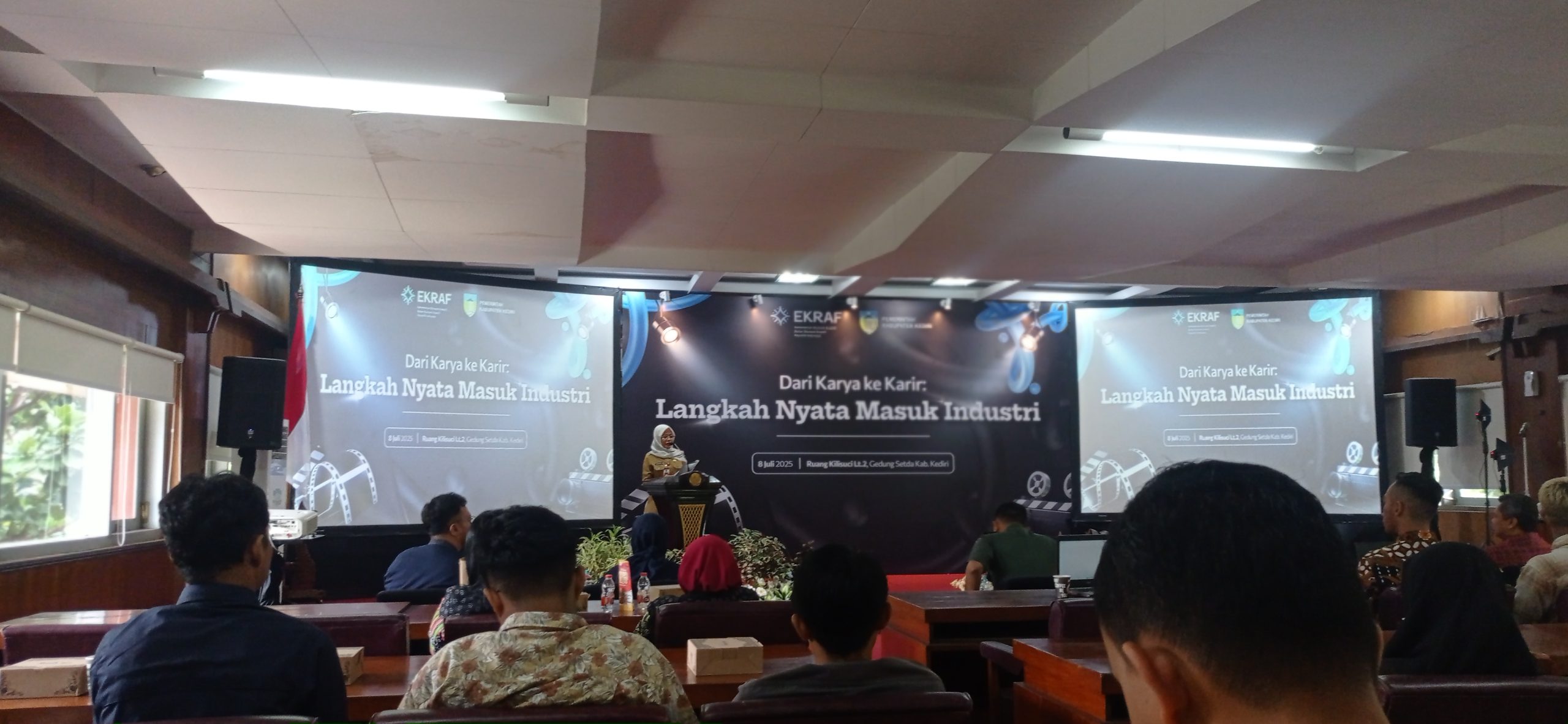 Dorong Industri Film Lokal, Pemkab Kediri Dukung Talenta Muda Melangkah dari Karya ke Karir