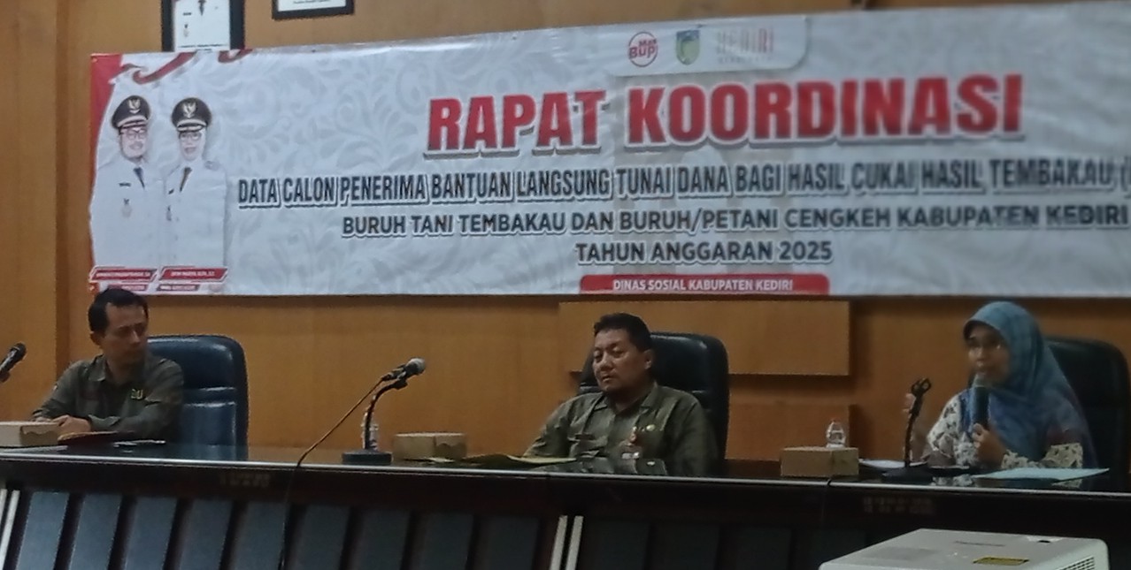 Dinsos Kediri Sosialisasikan Bansos bagi Buruh Petani Tembakau dan Cengkeh