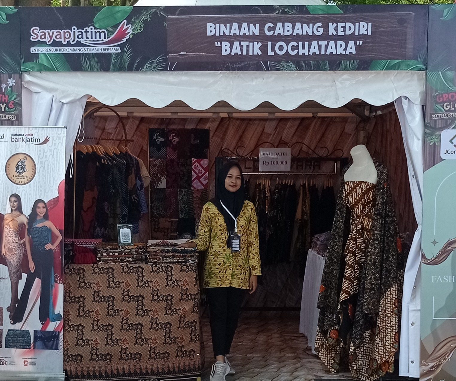 Batik Lochatara Asal Kediri Kian Diminati, Usung Nilai Lokal Menuju Pasar Nasional