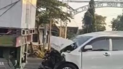 Tabrakan Beruntun di Ngrajek, Nganjuk, Diduga Karena Kelalaian Pengemudi