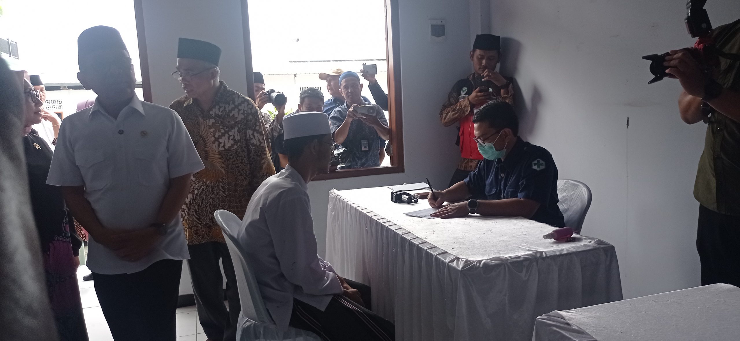 Dinkes Kediri Ingatkan Santri Jaga Kebersihan Kamar Demi Kesehatan
