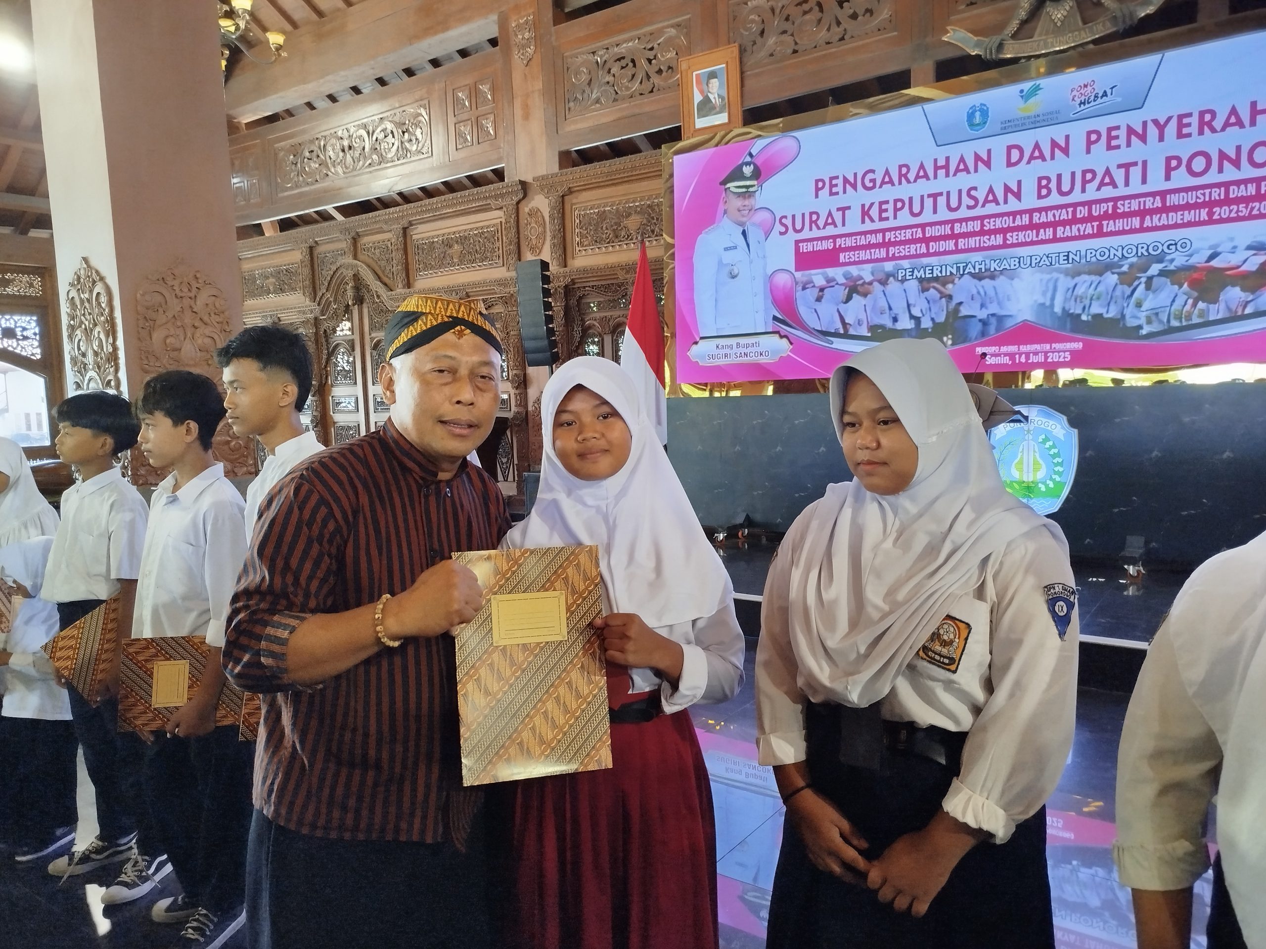Sebanyak 125 Siswa Resmi Jadi Peserta Sekolah Rakyat Ponorogo, Kegiatan Belajar Dimulai 24 Juli